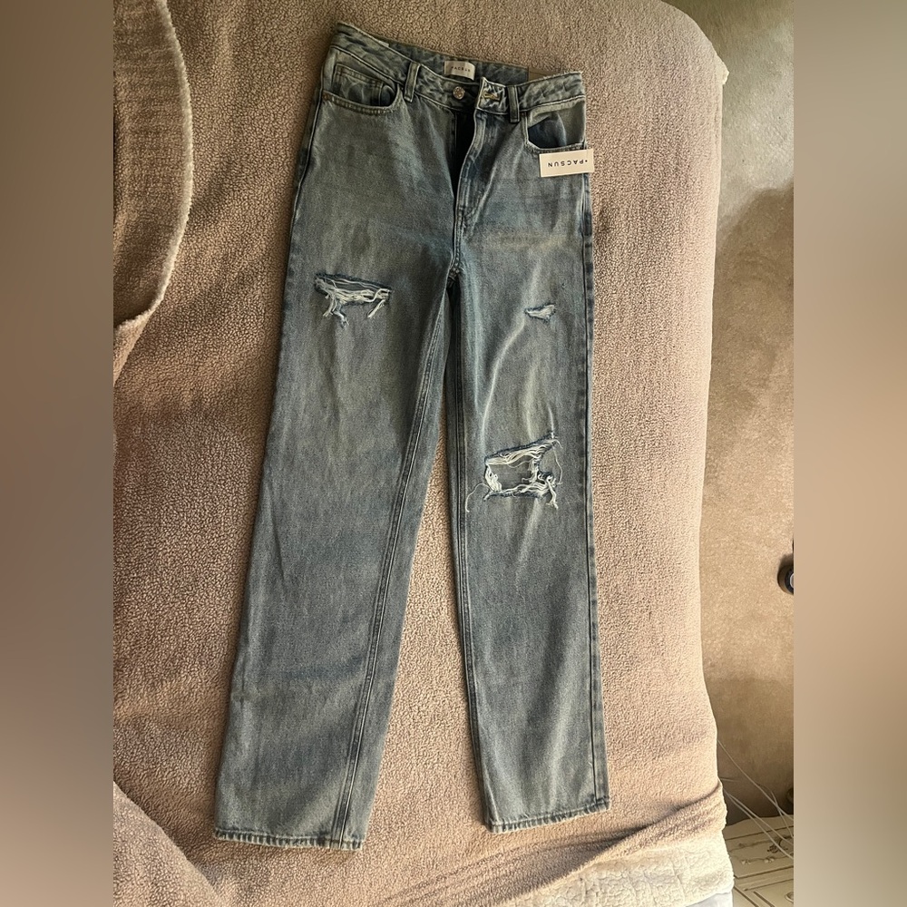 Pacsun Ripped Boyfriend Jeans